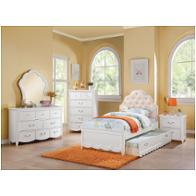 30300t Acme Furniture Cecilie - White Bedroom Furniture Bed