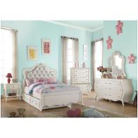 30500f Acme Furniture Edalene - Pearl White Bedroom Furniture Bed