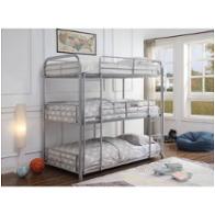 38100 Acme Furniture Cairo - Silver Bedroom Furniture Bed