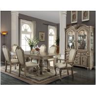 64065 Acme Furniture Chateau De Ville - Antique White Dining Room Furniture Dining Table