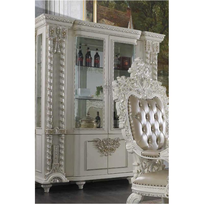 Dn00681 Acme Furniture Vanaheim Dining Room Furniture Curio