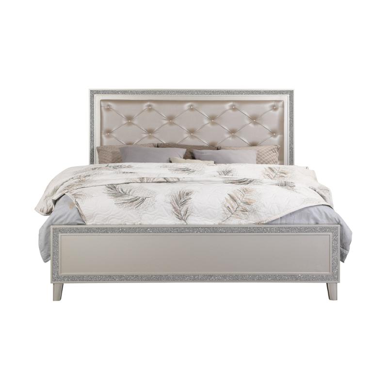 Bd00239q Acme Furniture Silverfluff Bedroom Furniture Bed