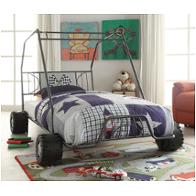 37640t Acme Furniture Xander - Gunmetal Bedroom Furniture Bed