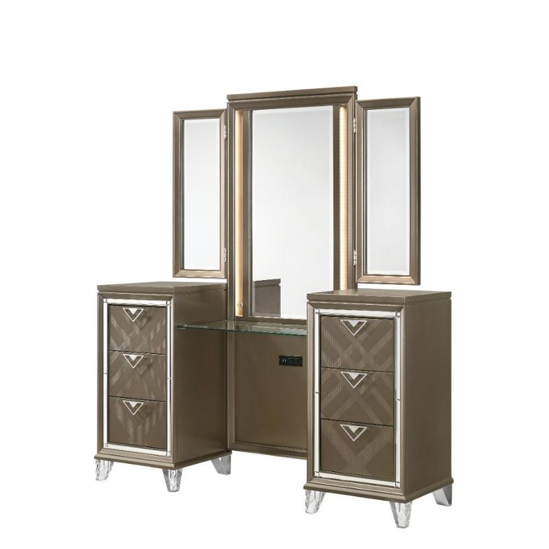 25327l Acme Furniture Skylar Bedroom Furniture Vanitie