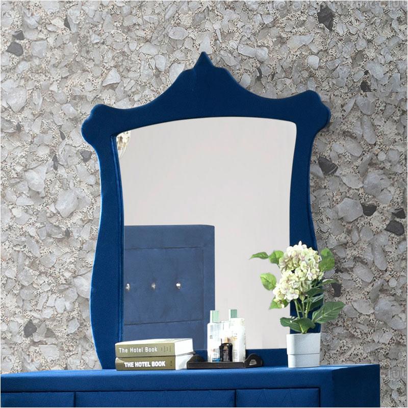 24224 Acme Furniture Dante - Blue Bedroom Furniture Mirror