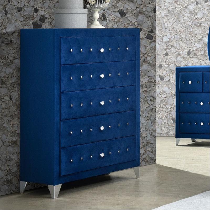 24226 Acme Furniture Dante - Blue Bedroom Furniture Chest