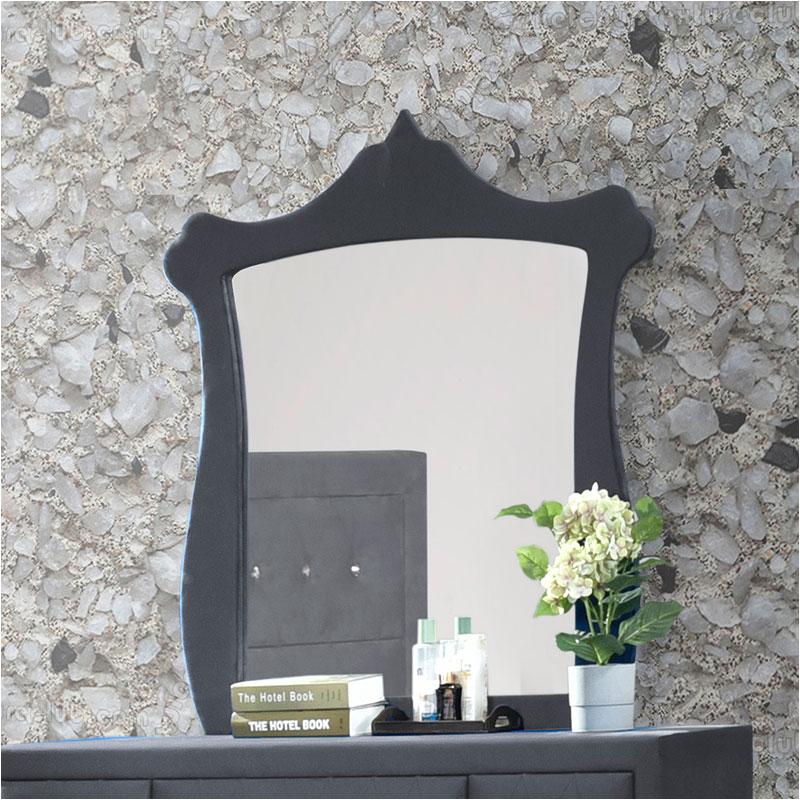 24234 Acme Furniture Dante - Gray Bedroom Furniture Mirror