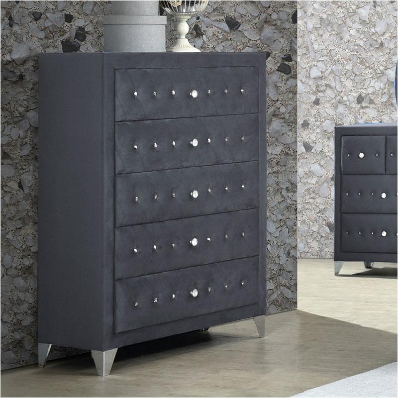 24236 Acme Furniture Dante - Gray Bedroom Furniture Chest