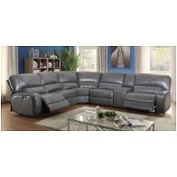 53745 Acme Furniture Saul - Gray Living Room Furniture Sectional