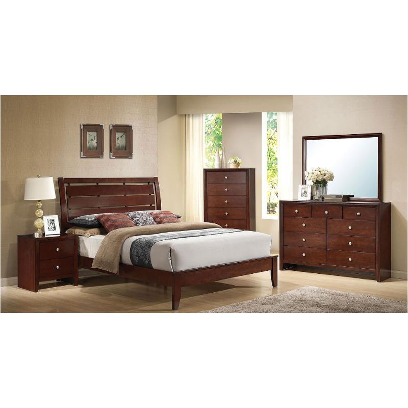 20397ek Acme Furniture Ilana - Brown Cherry Bedroom Furniture Bed