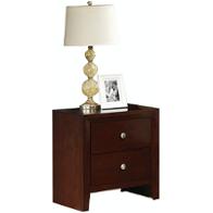 20403 Acme Furniture Ilana - Brown Cherry Bedroom Furniture Nightstand