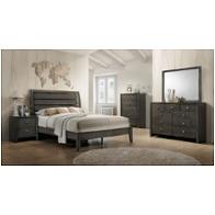 28467ek Acme Furniture Ilana - Gray Bedroom Furniture Bed