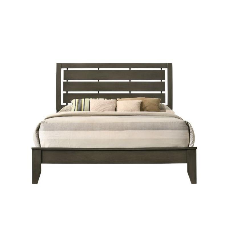 28470q Acme Furniture Ilana - Gray Bedroom Furniture Bed