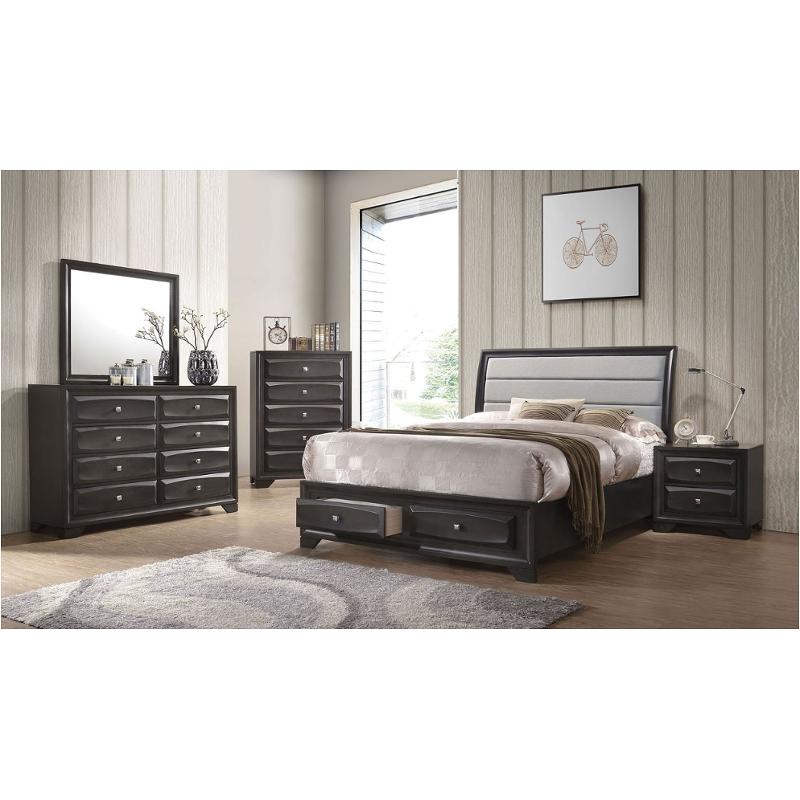 26537ek Acme Furniture Soteris Bedroom Furniture Bed