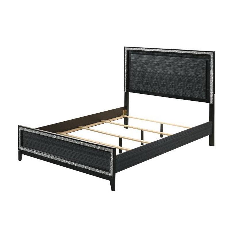 28427ek Acme Furniture Haiden - Black Bedroom Furniture Bed