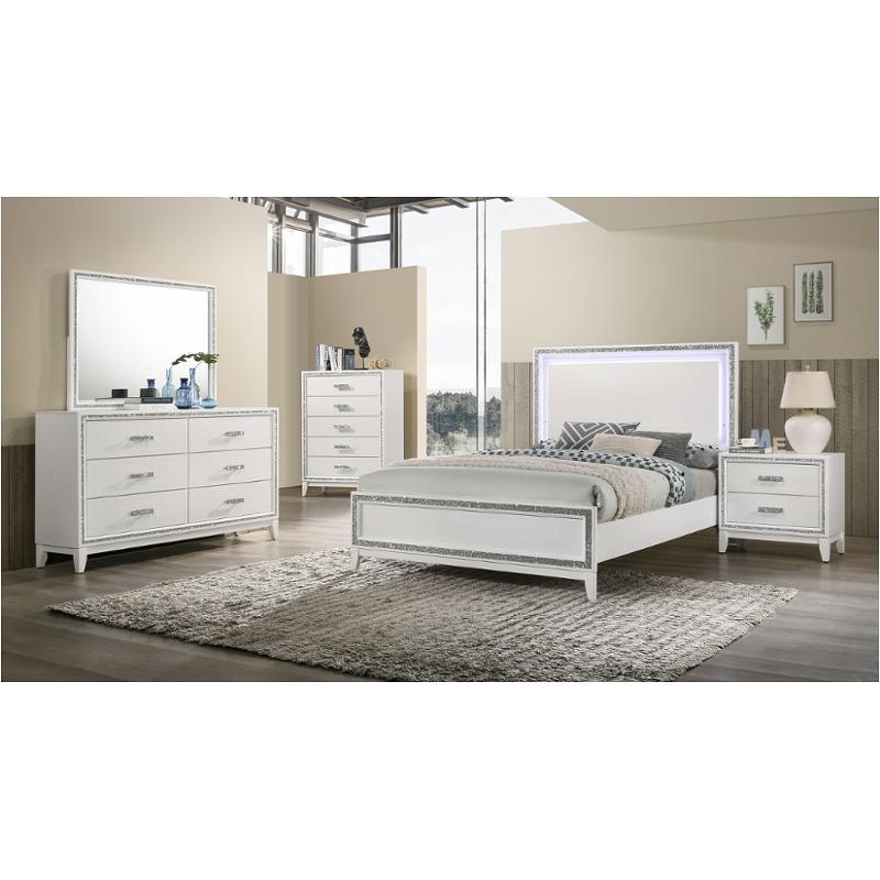 28447ek Acme Furniture Haiden - White Bedroom Furniture Bed