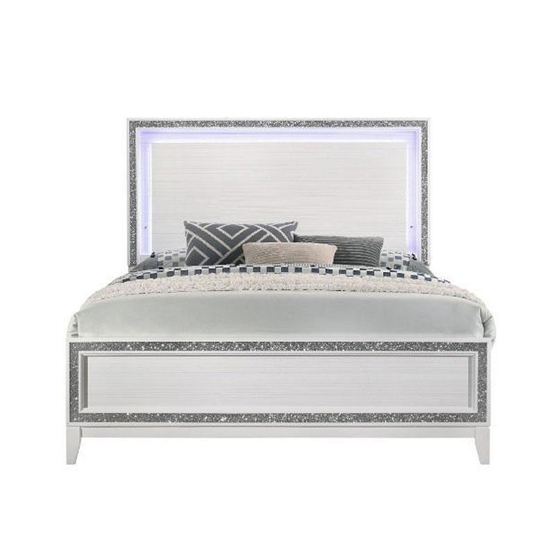 28450q Acme Furniture Haiden - White Bedroom Furniture Bed