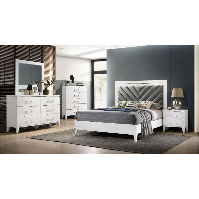 27387ek Acme Furniture Chelsie - White Bedroom Furniture Bed