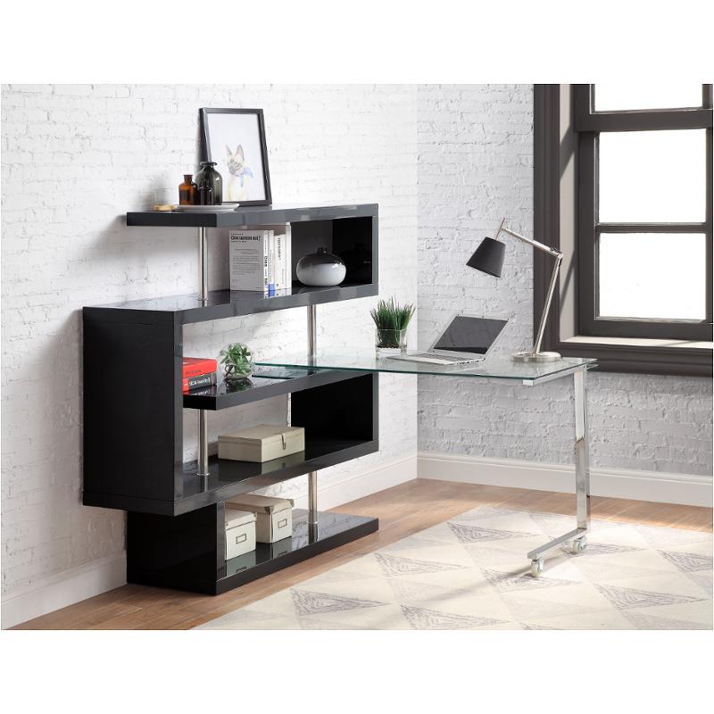 93177 Acme Furniture Buck Ii - Black Home Office Furniture Desk