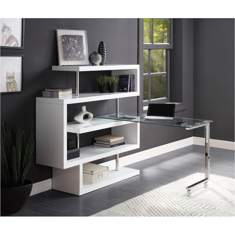 93179 Acme Furniture Buck Ii - White Home Office Furniture Desk