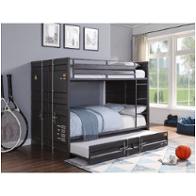 37895 Acme Furniture Cargo - Gunmetal Bedroom Furniture Bed