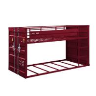 38280 Acme Furniture Cargo - Red Bedroom Furniture Bed