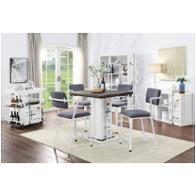 77885 Acme Furniture Cargo - White Dining Room Furniture Counter Height Table