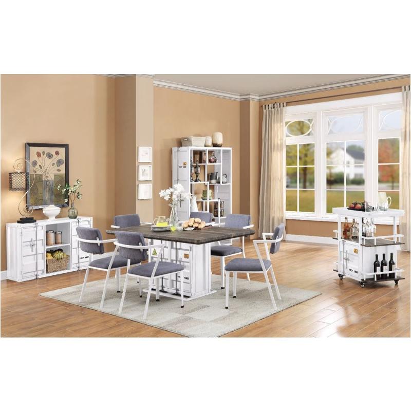 77880 Acme Furniture Cargo - White Dining Room Furniture Dining Table