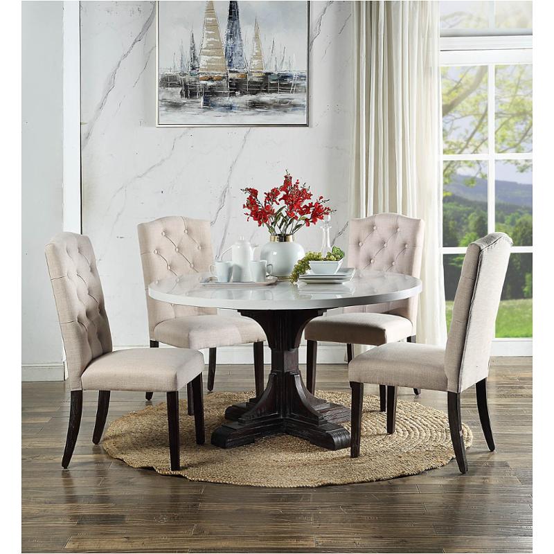 Dn00090 Acme Furniture Tazanna Dining Room Furniture Dining Table