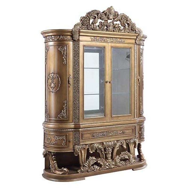 Dn00480 Acme Furniture Constantine Dining Room Furniture Curio