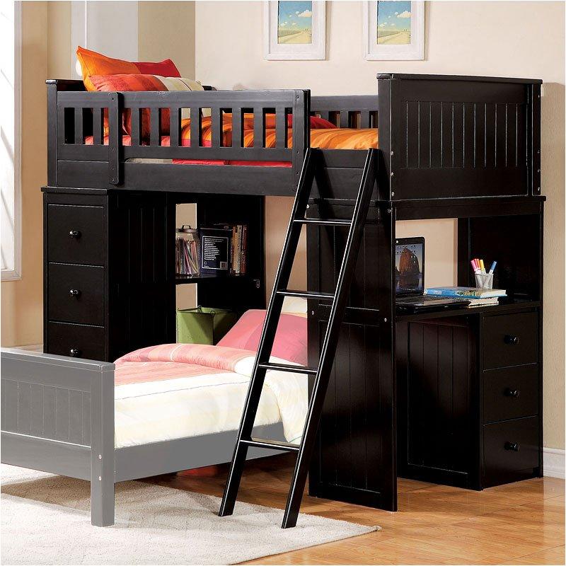 10980w Acme Furniture Willoughby - Black Bedroom Furniture Bed