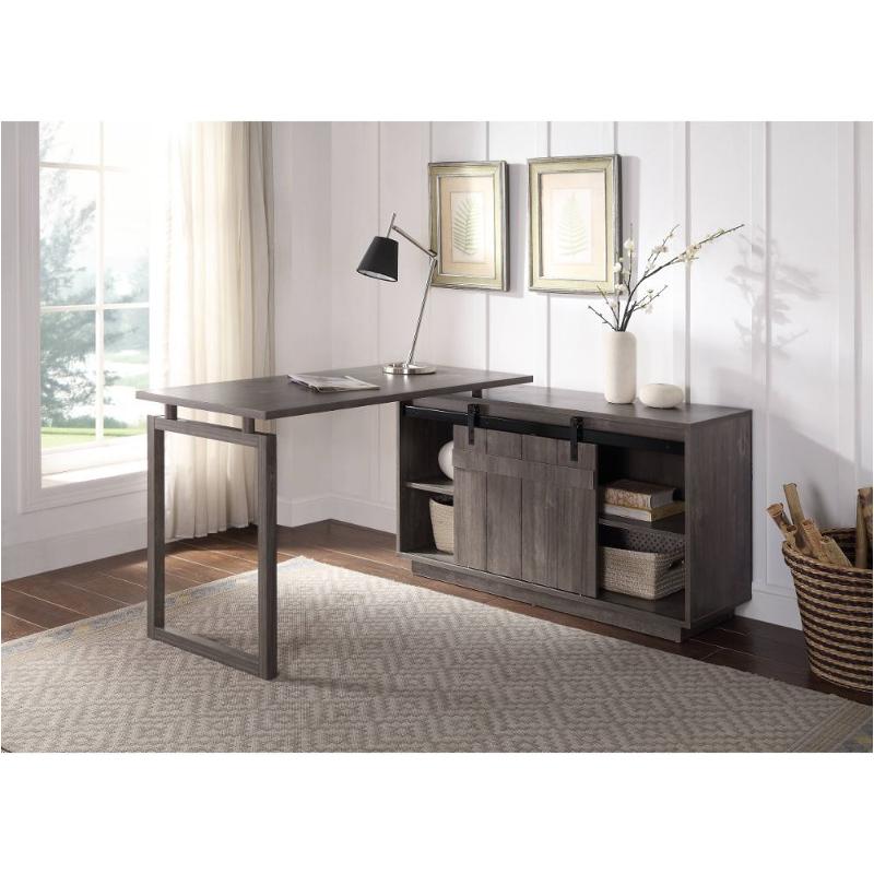 92270 Acme Furniture Bellarosa - Gray Home Office Furniture Desk