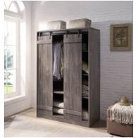 98092 Acme Furniture Bellarosa - Gray Home Office Furniture Armoire