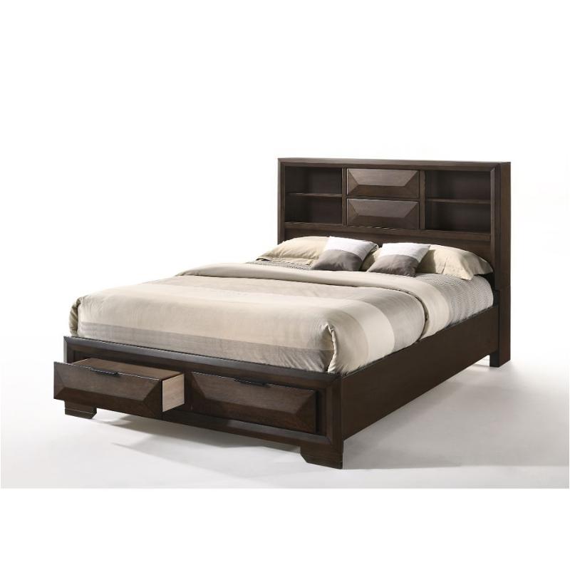 22870q Acme Furniture Merveille Bedroom Furniture Bed