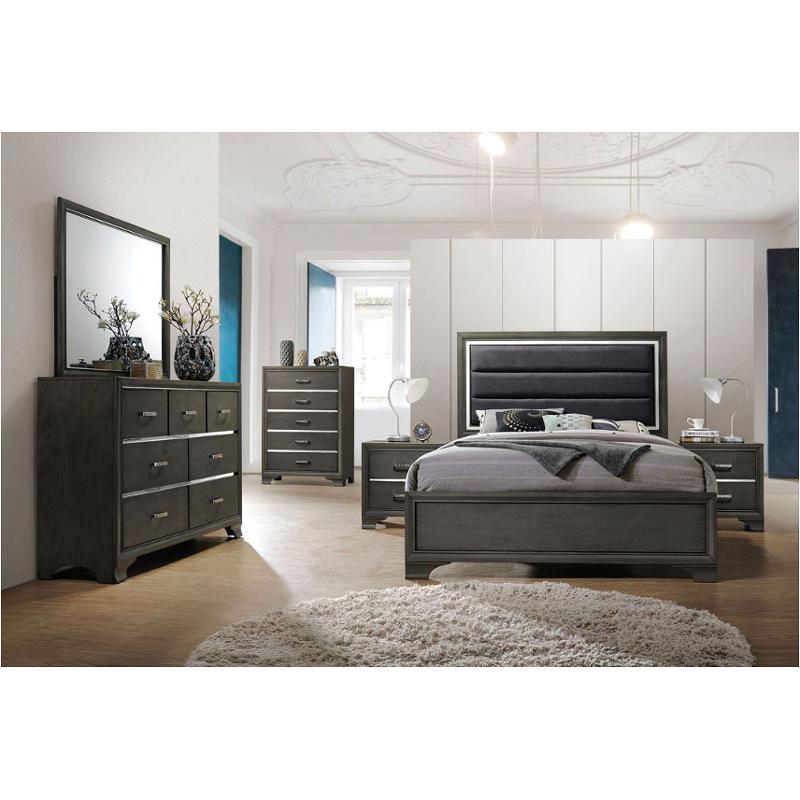 26257ek Acme Furniture Carine Ii Bedroom Furniture Bed