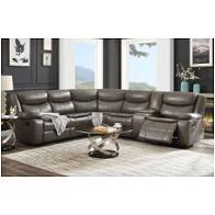 52540 Acme Furniture Tavin - Taupe Living Room Furniture Sectional