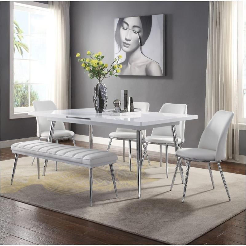 77150 Acme Furniture Weizor Dining Room Furniture Dining Table