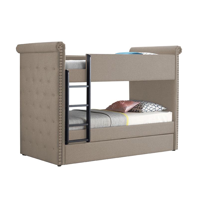 37850 Acme Furniture Romana Ii - Beige Bedroom Furniture Bed