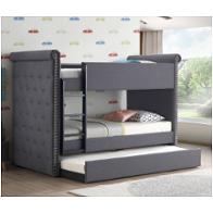 37855 Acme Furniture Romana Ii - Gray Bedroom Furniture Bed