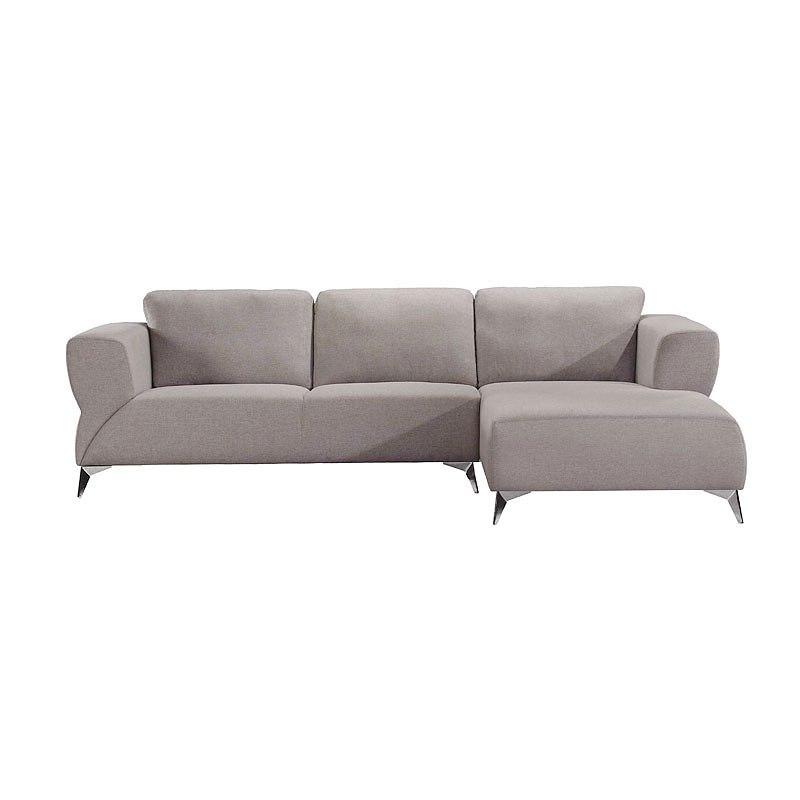 55095 Acme Furniture Josiah - Gray Living Room Furniture Sectional