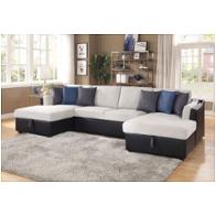 56015 Acme Furniture Merill Living Room Furniture Sectional