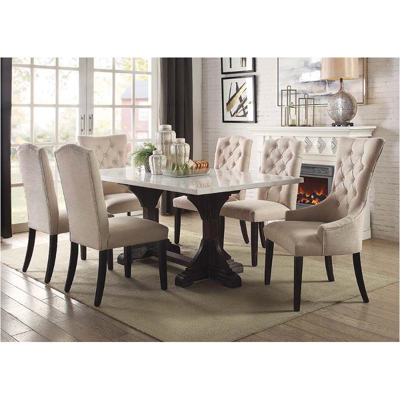 60180 Acme Furniture Gerardo Dining Room Furniture Dining Table