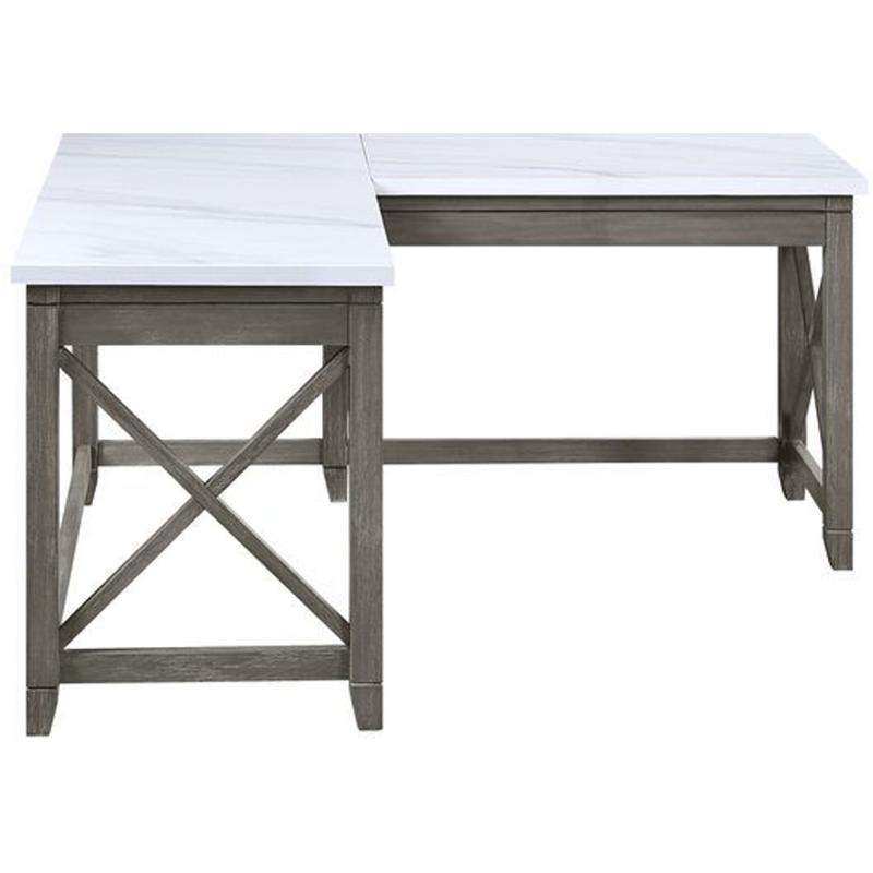 Of00058 Acme Furniture Zahrah - Gray Home Office Furniture Desk