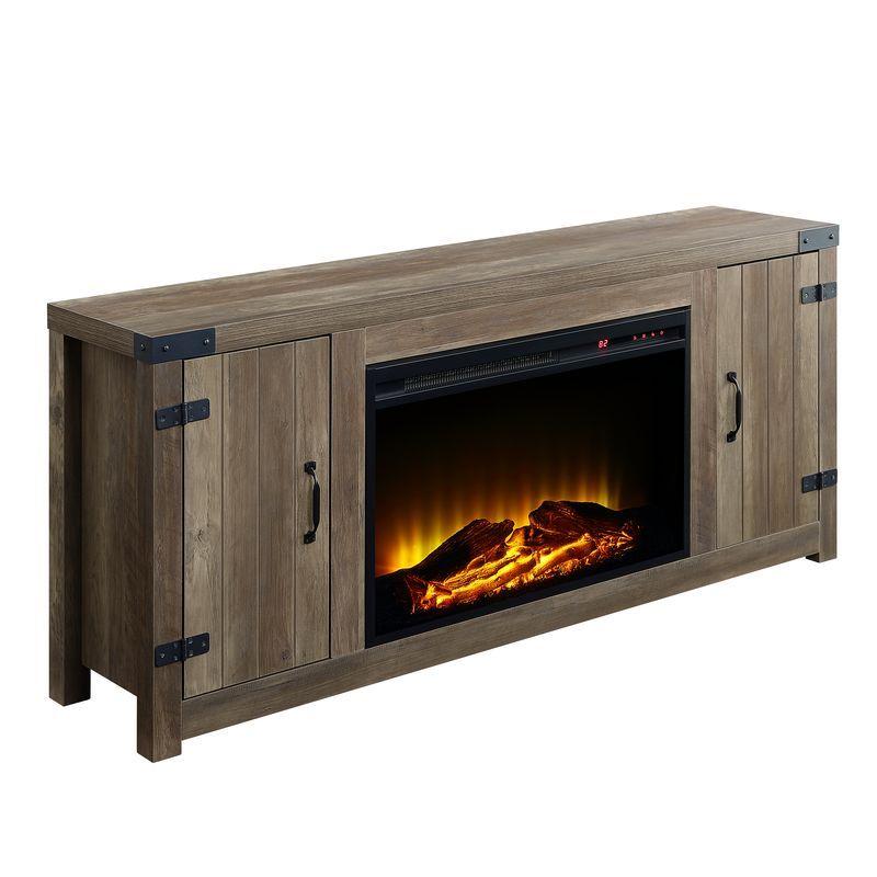 Ac00275 Acme Furniture Tobias Home Entertainment Furniture Fireplace