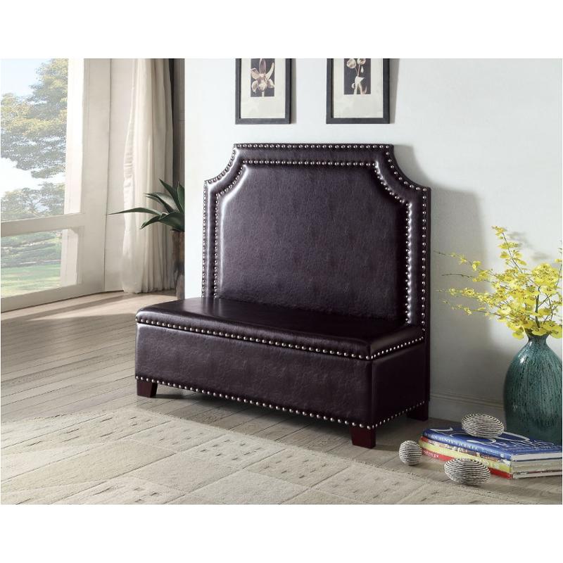 57260back Acme Furniture Fadey Living Room Furniture Benche