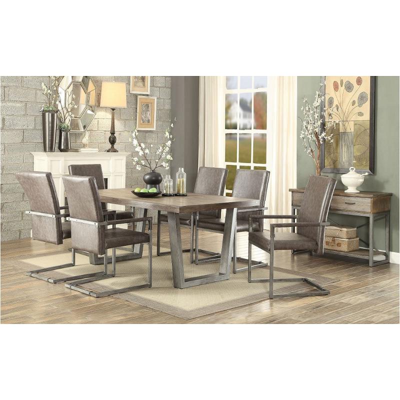 73110 Acme Furniture Lazarus Dining Room Furniture Dining Table