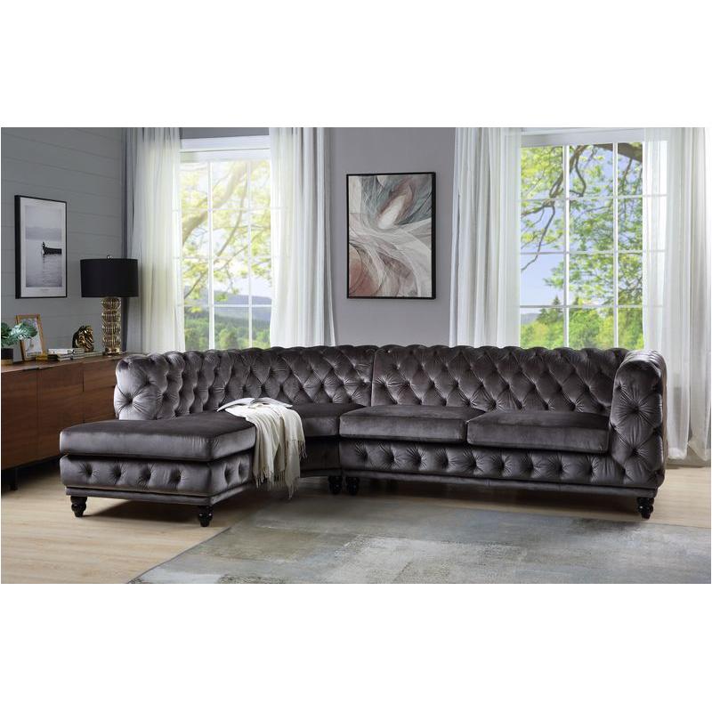 Lv00337 Acme Furniture Atesis Living Room Furniture Sectional