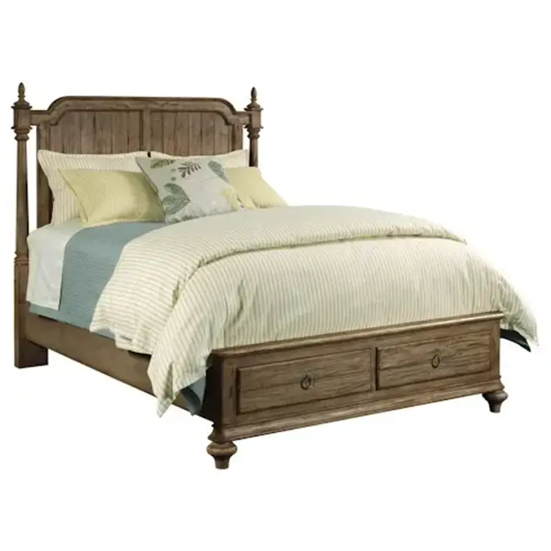 76-136h-st Kincaid Furniture Weatherford - Heather Bedroom Furniture Bed