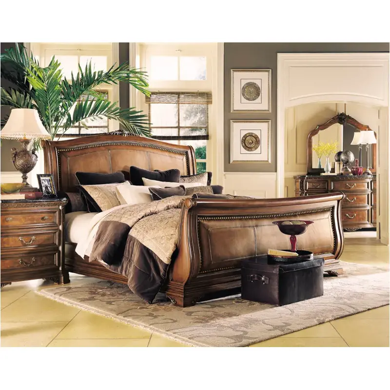 131-308 American Drew Furniture Grand Revival-russet Bedroom Furniture Bed