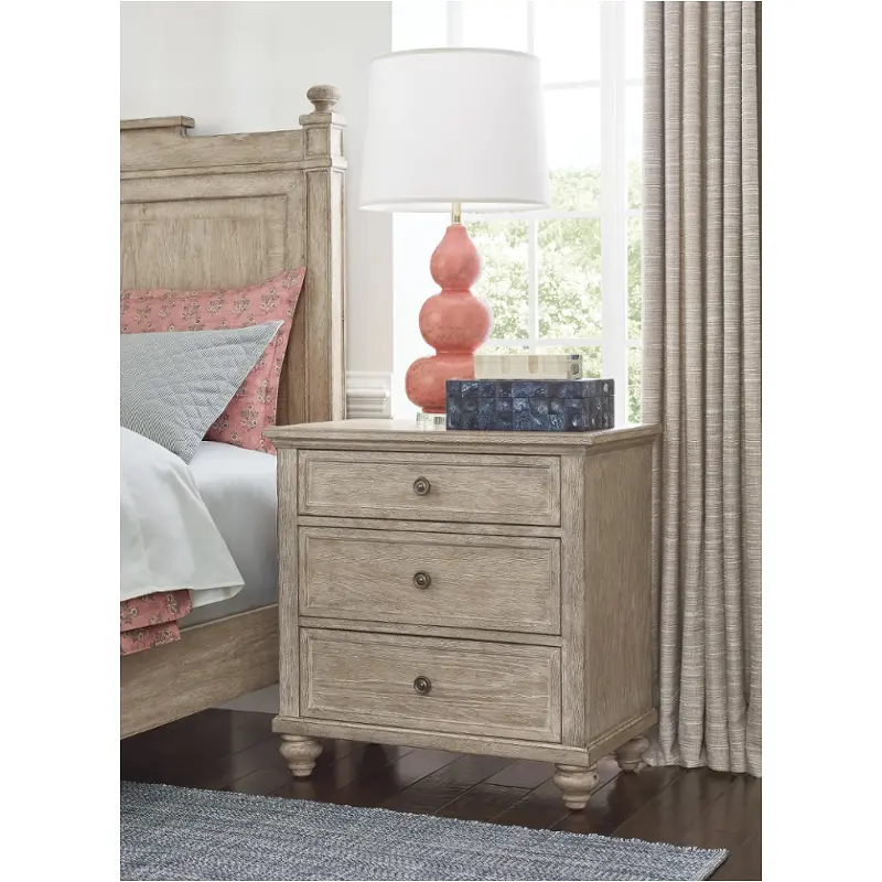 309-421b American Drew Furniture Cambric Bedroom Furniture Nightstand